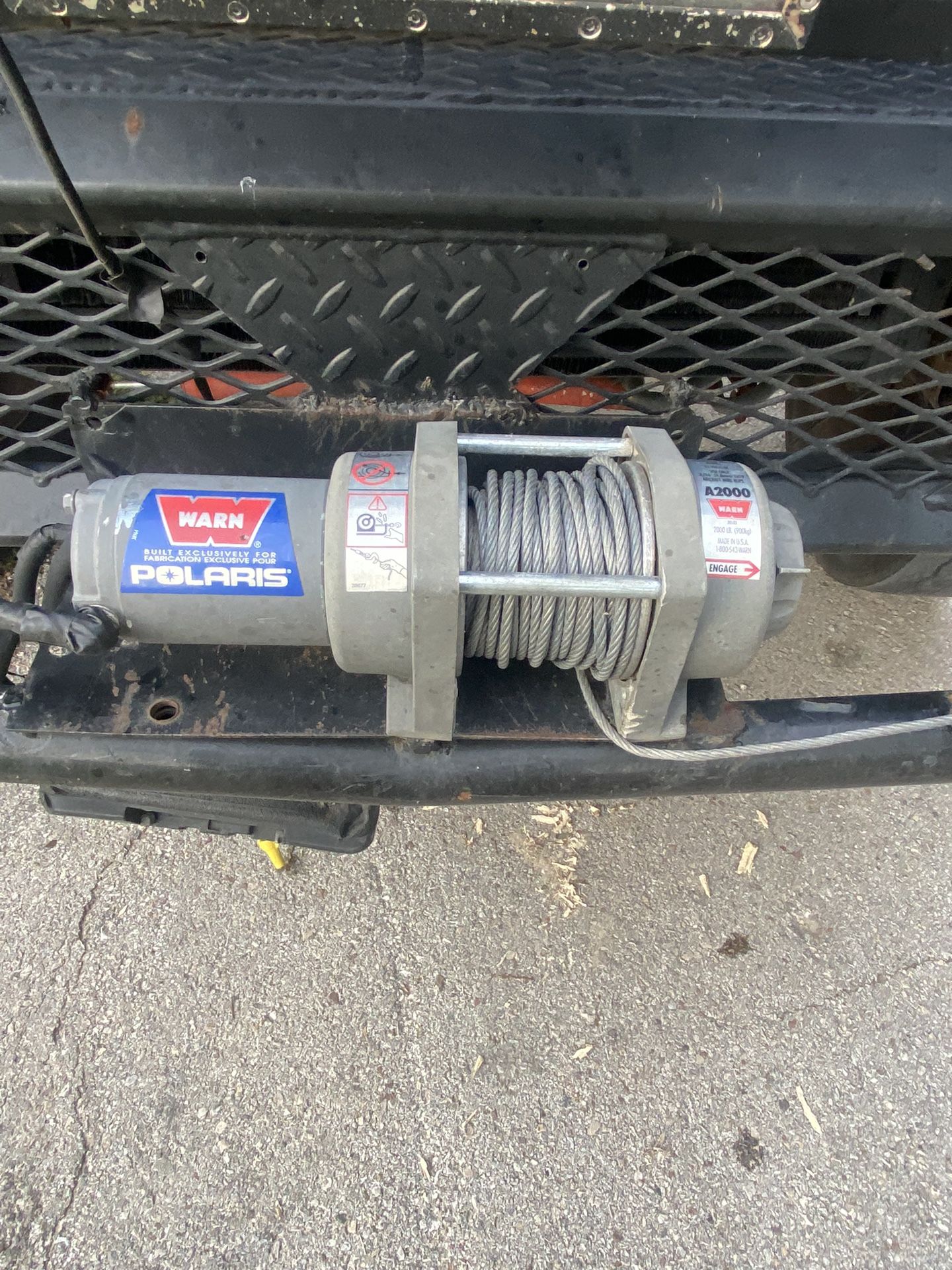 Warn Polaris A2000 Winch