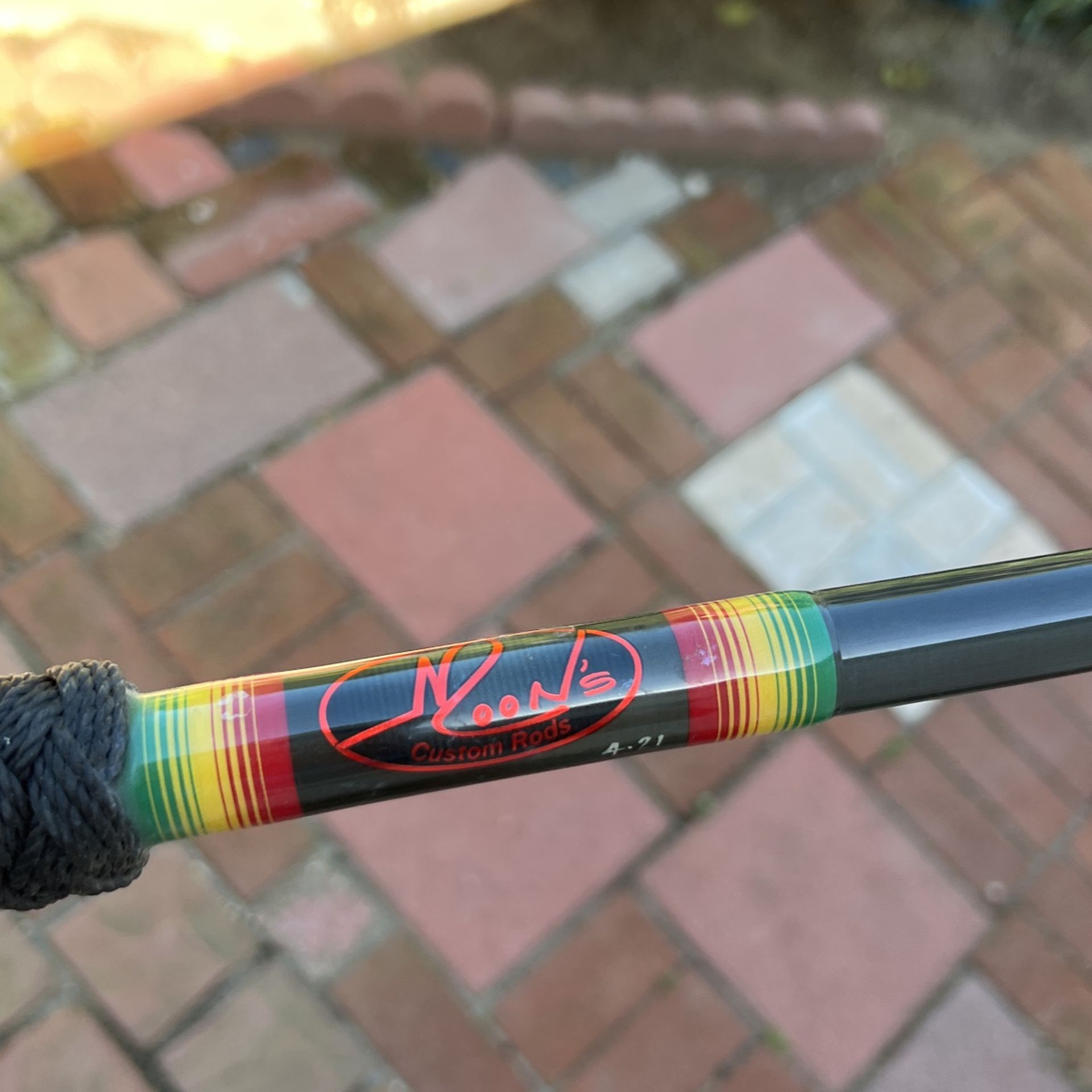 Moon Custom Wrapped Fishing Rod 15-30lb