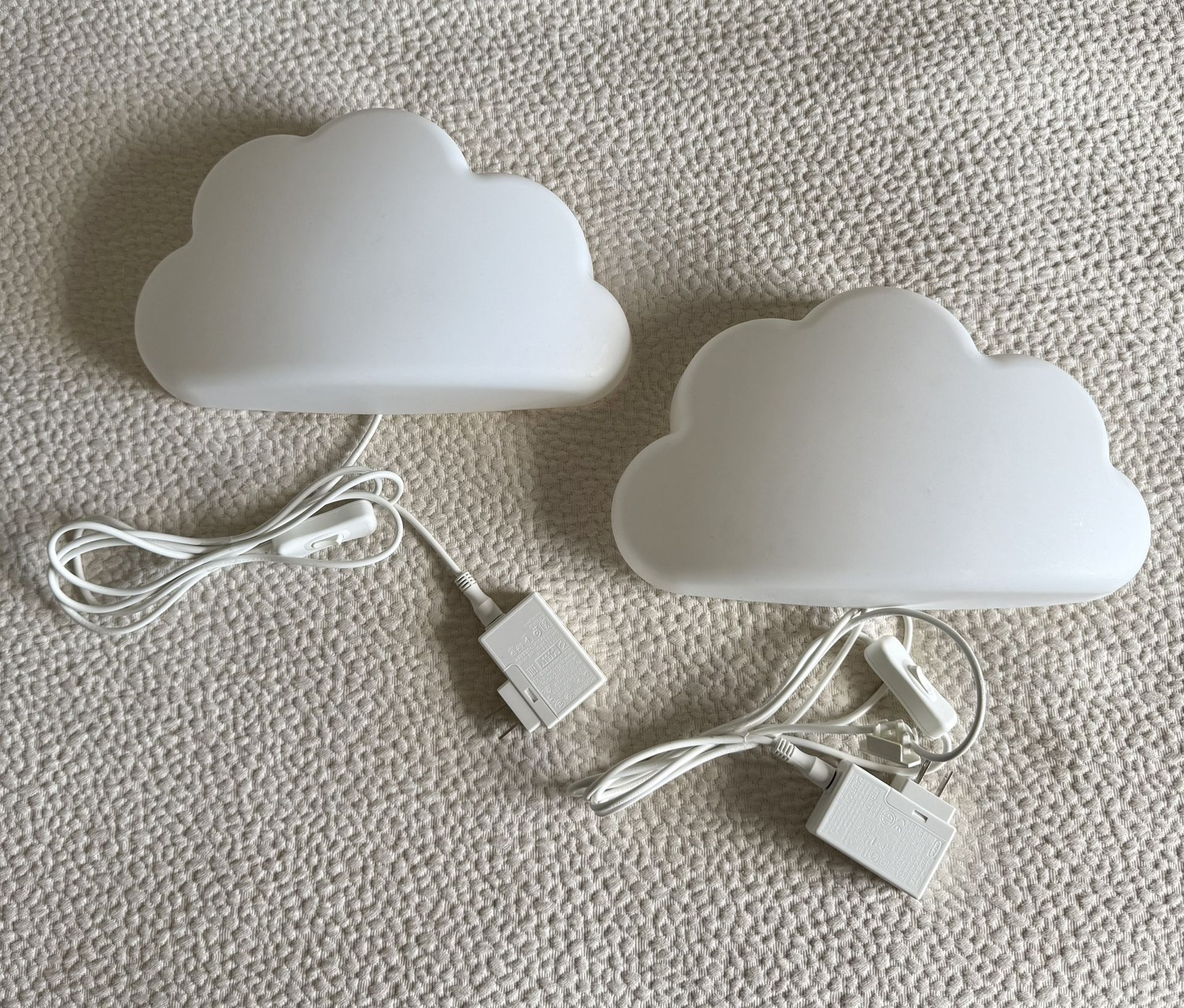 IKEA UPPLYST Set of Cloud Wall Lamps