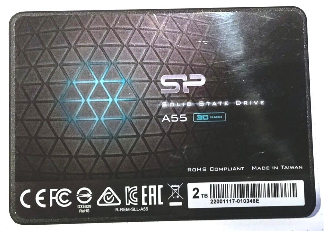 Silicon Power 2TB SATA SSD LIKE NEW