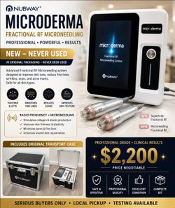 Microderma fractional  rf microneedling