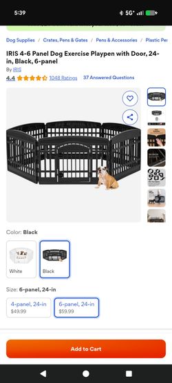 Puppy play pen