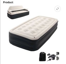 Twin size convertible inflatable Air mattress sofa bed