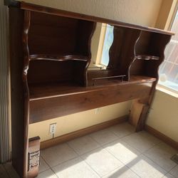 Queen Bookcase Headboard