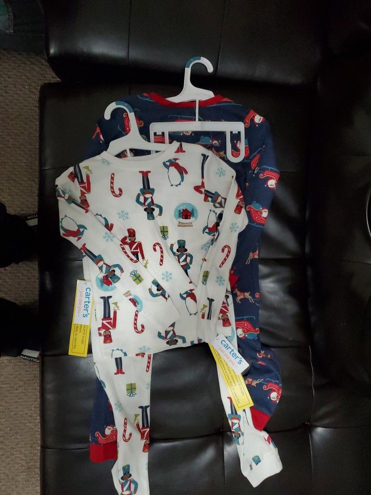 Nutcraker Pajama SET & Santa Claus Pajama SET Sz 6