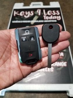 $100 in Pomona/Upland | 2014-22 Chevrolet GMC Chevy Key & Remote Combo Copy (Silverado / HD, Canyon, Colorado & Sierra)