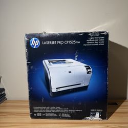 HP LaserJet Pro CP1525nw Color Laser Printer – WiFi / USB / Ethernet – Fully Working – With Box 