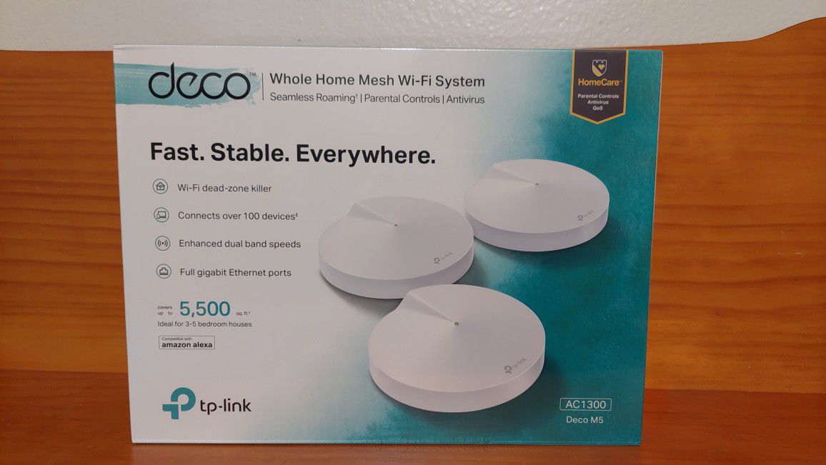Tp-link Deco Mesh Wifi system (Deco m5)