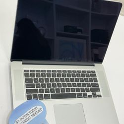 Apple MacBook Pro 15 Inch Laptop - Pay $1 DOWN AVAILABLE - NO CREDIT NEEDED
