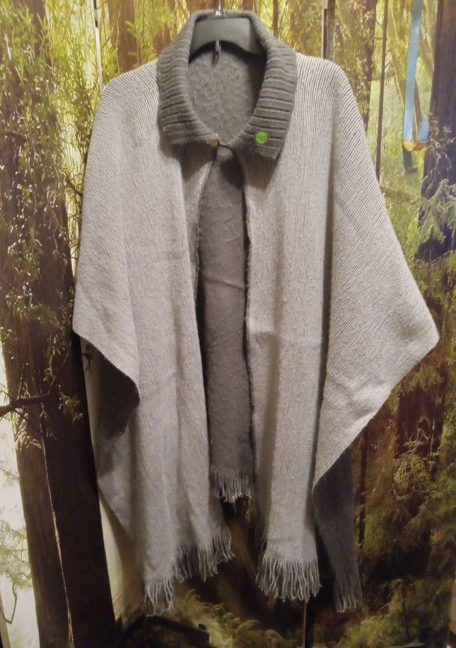 Gray Poncho