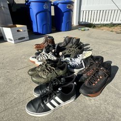 Entire Lot of Shoes Size 10 