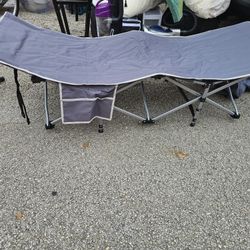 COT WITH CASE WITH MATTRESS 50.00
