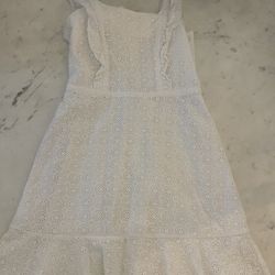 White Dress Women Small