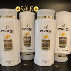 NOW $11.99 (PACK OF 4) PANTENE PRO-V SHAMPOO & CONDITIONERS (BIG SIZE)
