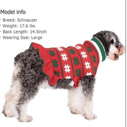 Dog Sweater ( size xl )