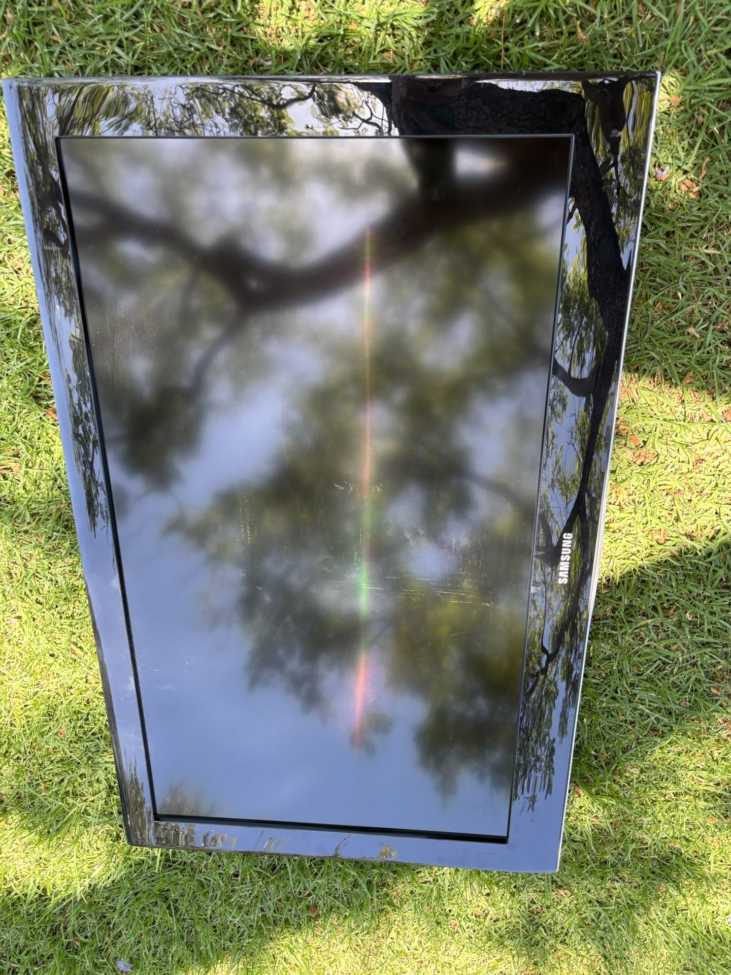 42 Inch Samsung With Remote And Plug.