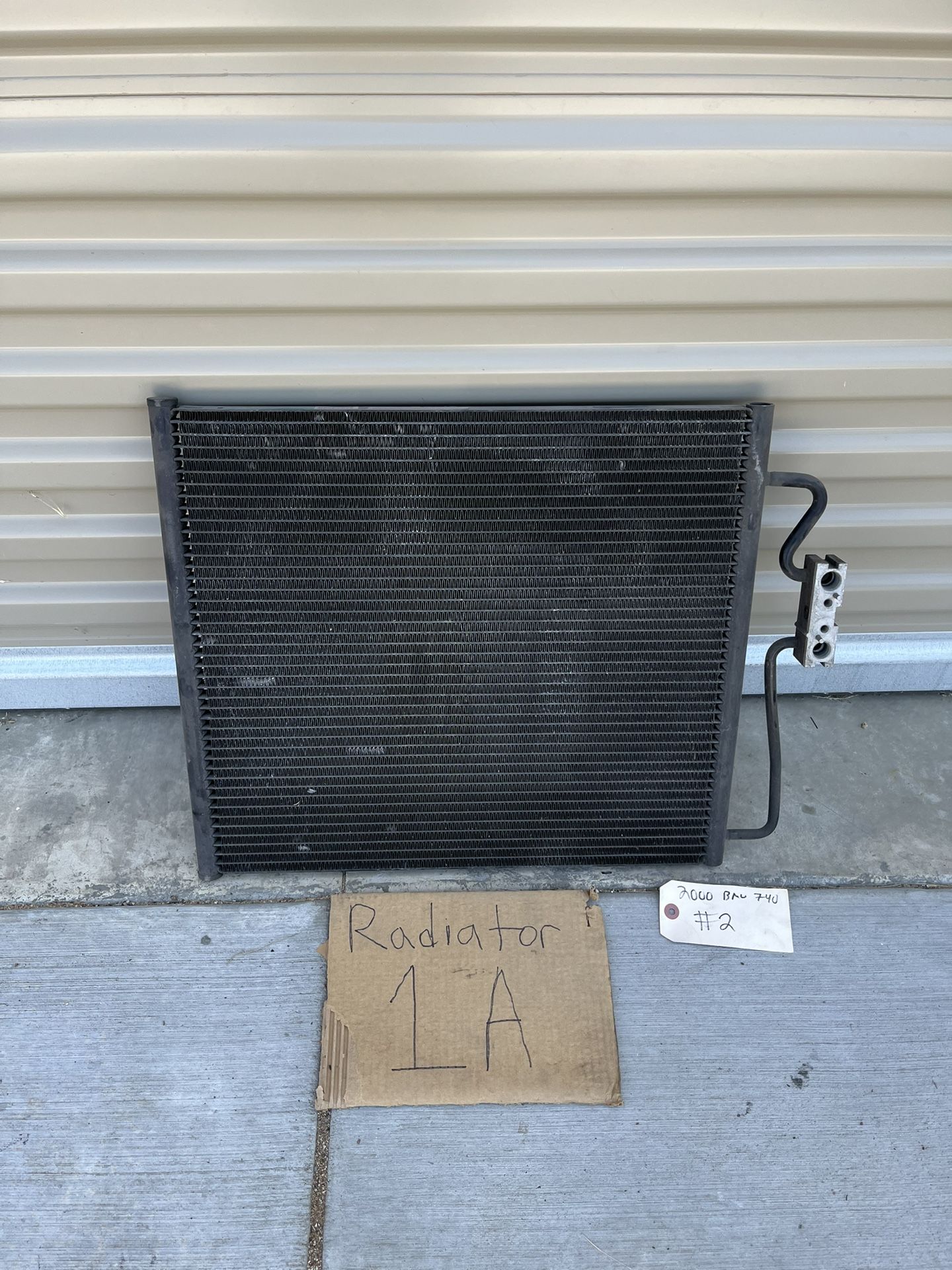 1995 To 2001 Bmw 740i Ac Condenser
