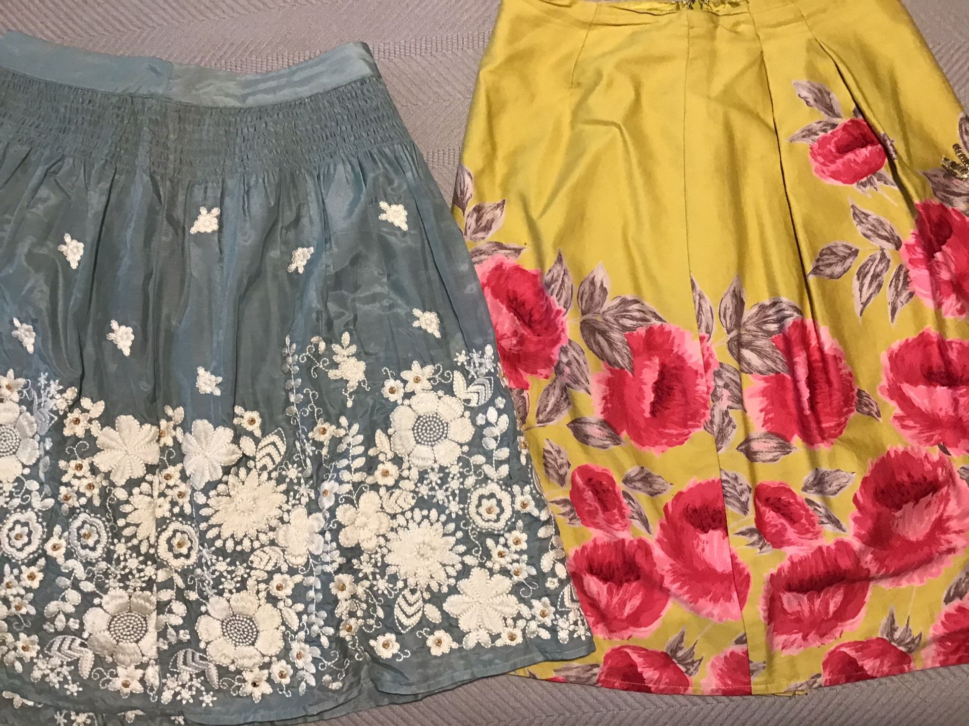 Anthropologie skirts