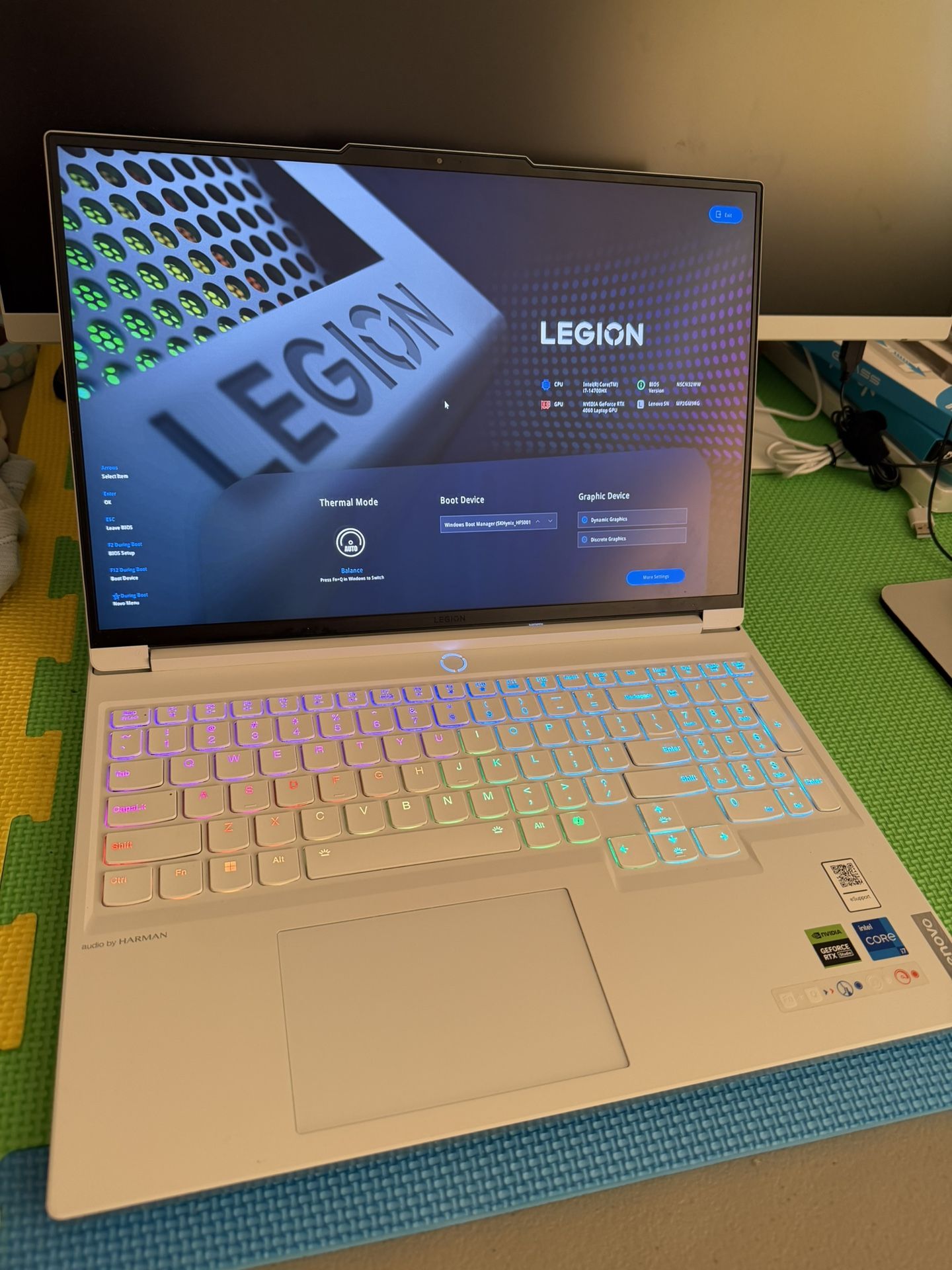 lenovo legion 7i 16in 14th i7 14700HX 16/1TB RTX4060