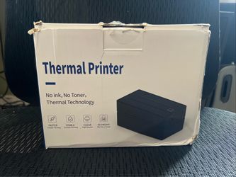 Aixiqee Y812BT Thermal Label Printer 4x6 with Bluetooth Connectivity Black