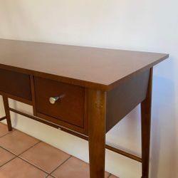 Amherst Mid Century Modern Three Drawer Writing Desk Brown Project 62 for Sale in Las Vegas NV OfferUp
