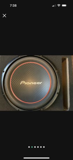 12 Inch Pioneer Sub Kicker Amp System