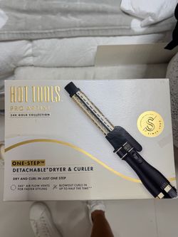 Hot Tools Pro Artist 24K Gold One-Step Dryer & Curler