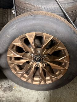 20” fuel rims and tires