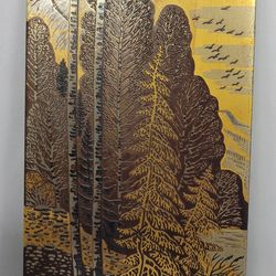 Zlatoust Vintage Metal Art Plaque made in USSR