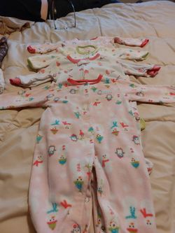 4 Pair Soft Footie PJ's 