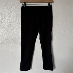 Zella Women’s Active Wear Black Cropped Leggins Size Medium 