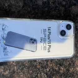 iPhone 14 Plus 15 Plus Clear Case