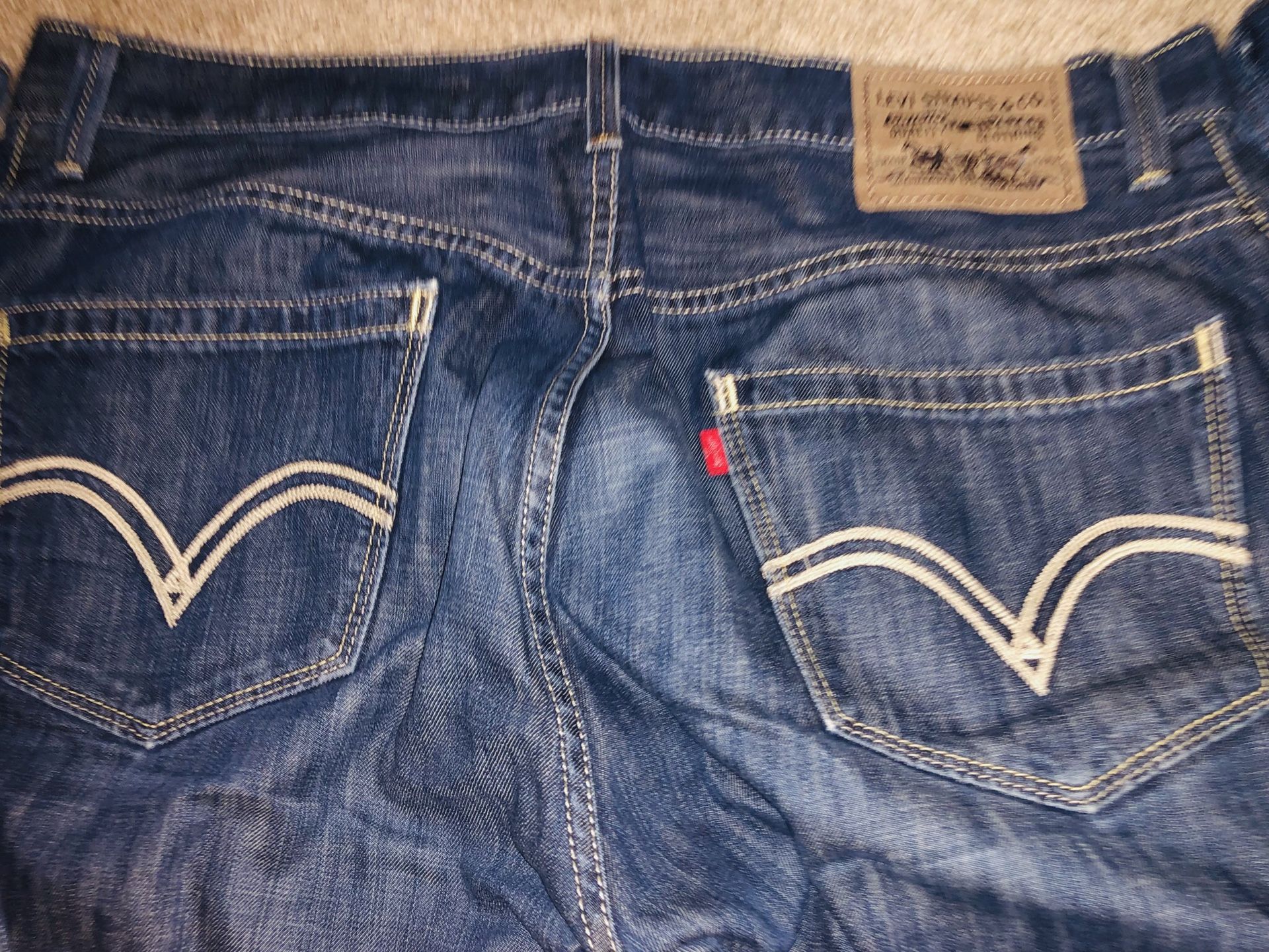 Mens Levis Jeans 36x32 bundle Rare!! 9 pairs of 514’s