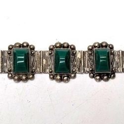 Vintage Taxco Mexican Silver Bracelet