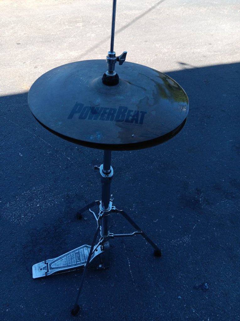 Pearl High Hat With Symbols Powerbeat Canada HIGHAT for Sale in Pompano