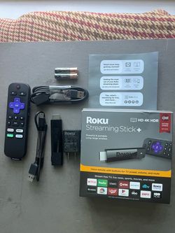 New Roku Streaming Stick+ 4K & HDR device kit, open box