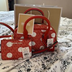 Brand New Michael Kors Purse And Wallet 