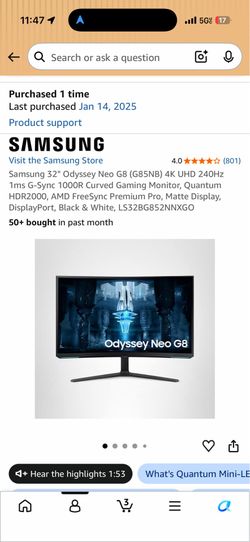 34hz 4k gaming monitor