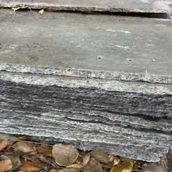 Approx 600 Mineral Fiber Slate Tiles 16x9.25” 