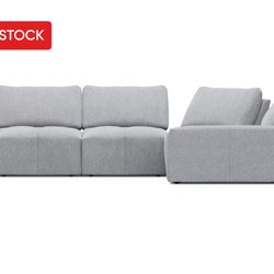 Grey 5pc Sectional 