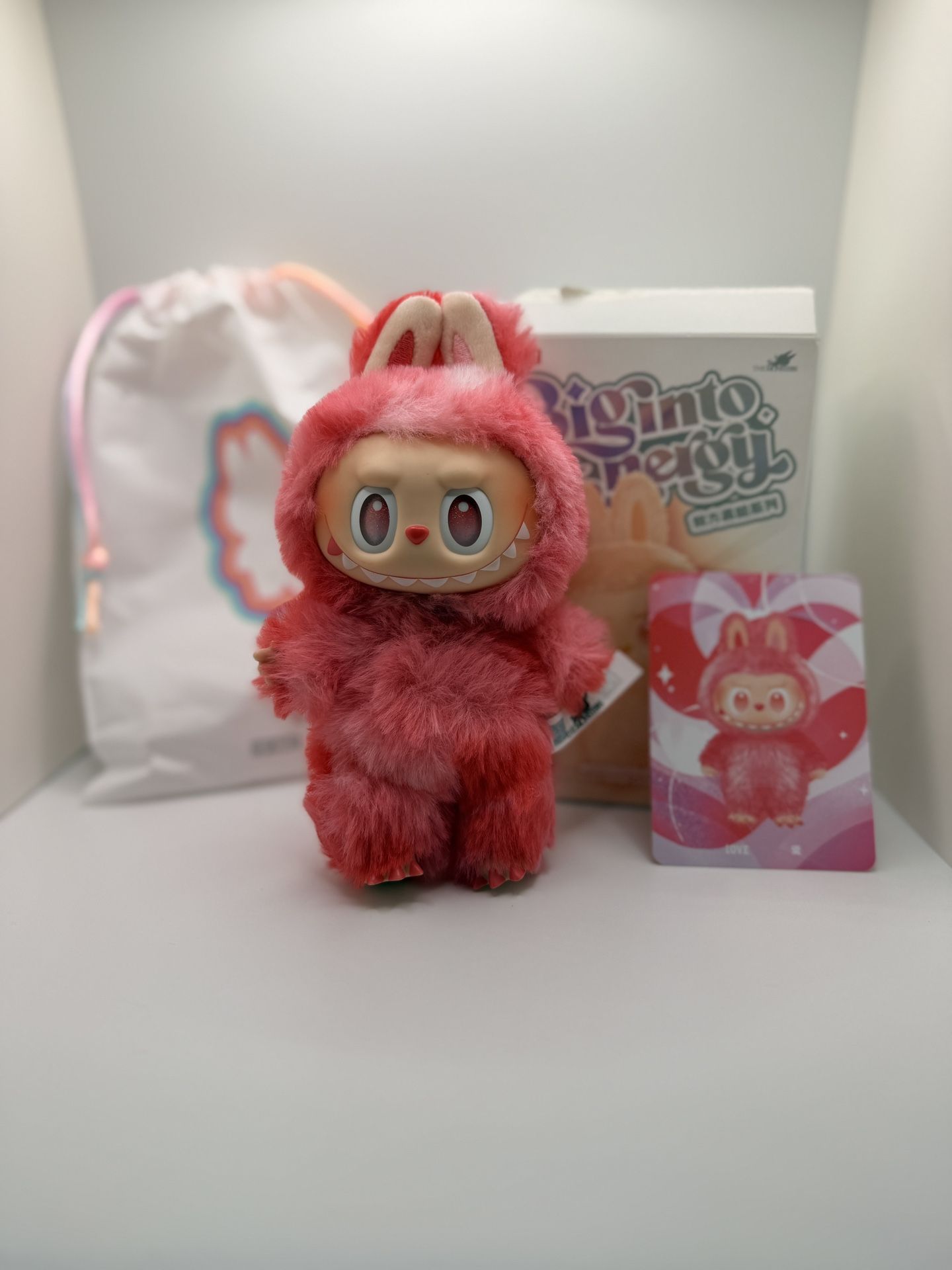 Genuine LABUBU Big Into Energy (Love) New With Box