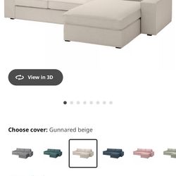 IKEA Kivik Sofa With Chaise
