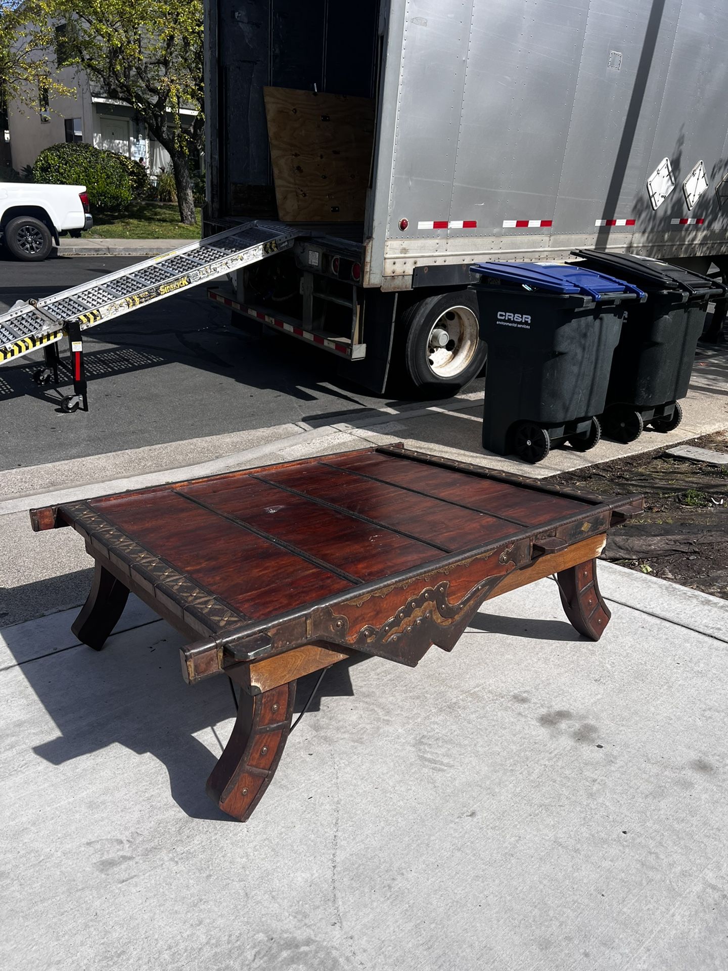 Custom Antique Wood Table 