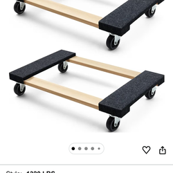 SIMPLI-MAGIC Furniture Moving Dolly 2-Pack (1,320 lbs Capacity)