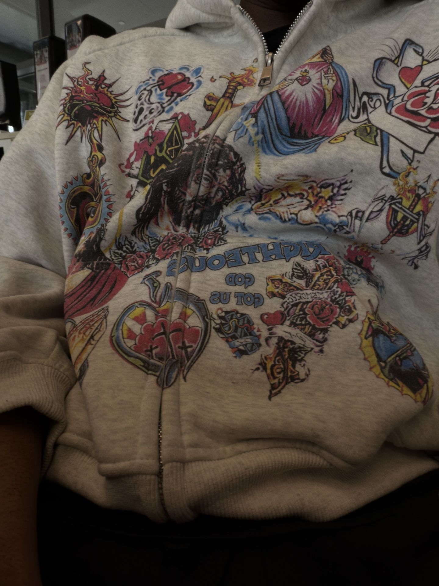 We are Righteous Risen Zip Up