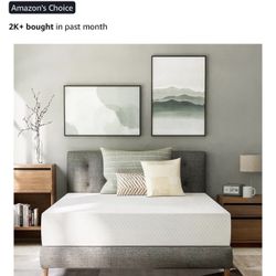 GAESTE 10 Inch Full Cooling Gel Memory Foam Medium Firm Mattress Breathable Pressure Relief CertiPUR-US Certified Foam, Mattress-in-a-Box Comfort & Su