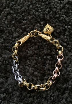 3 colors gold plated made in Thailand 7”