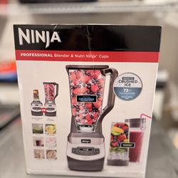 Ninja Professional Blender with Nutri Ninja cups