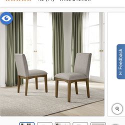  Thomasville Carmel Valley Dining Chairs, Set of 2