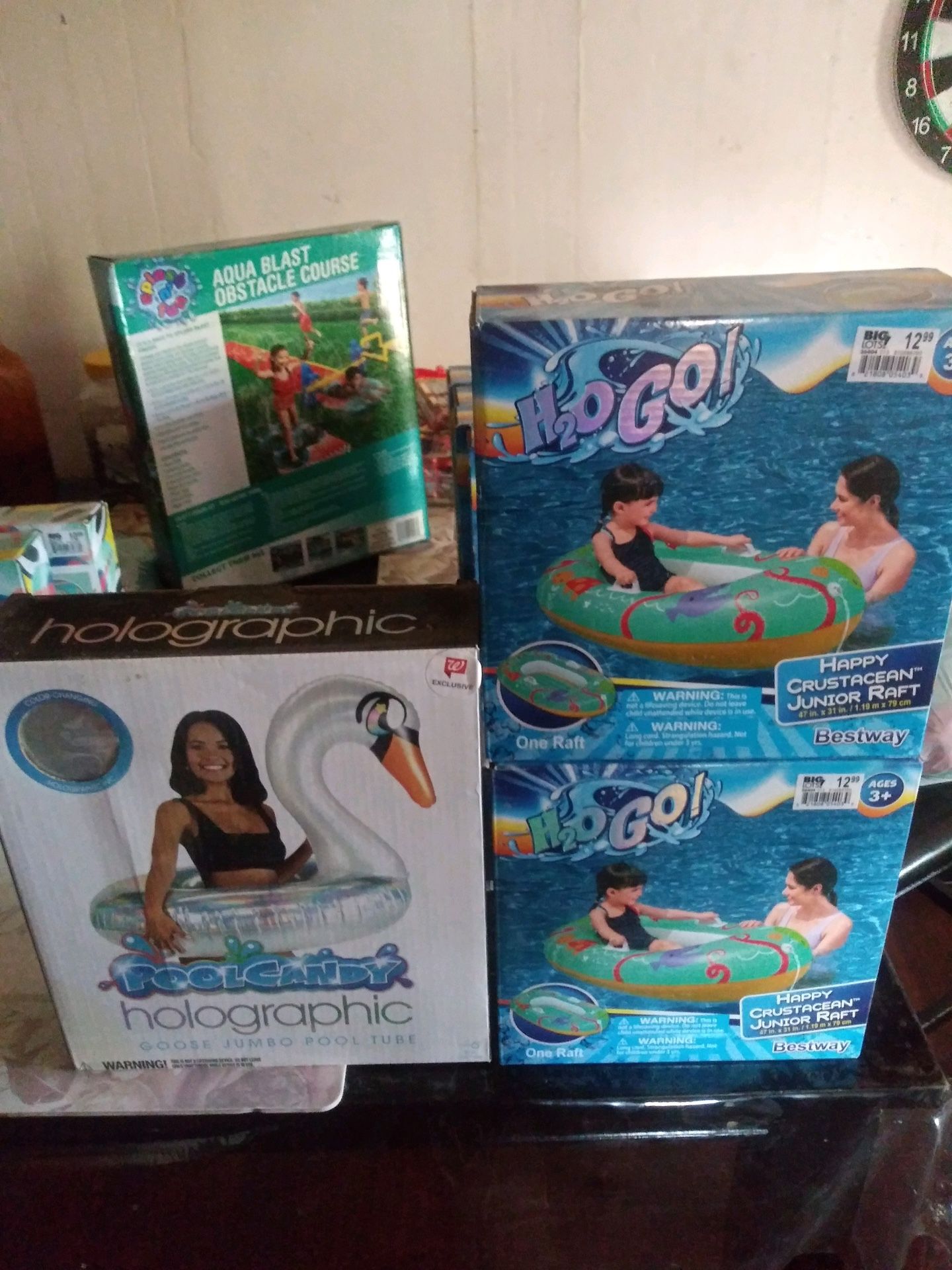 Pool Float And Slip & Slide